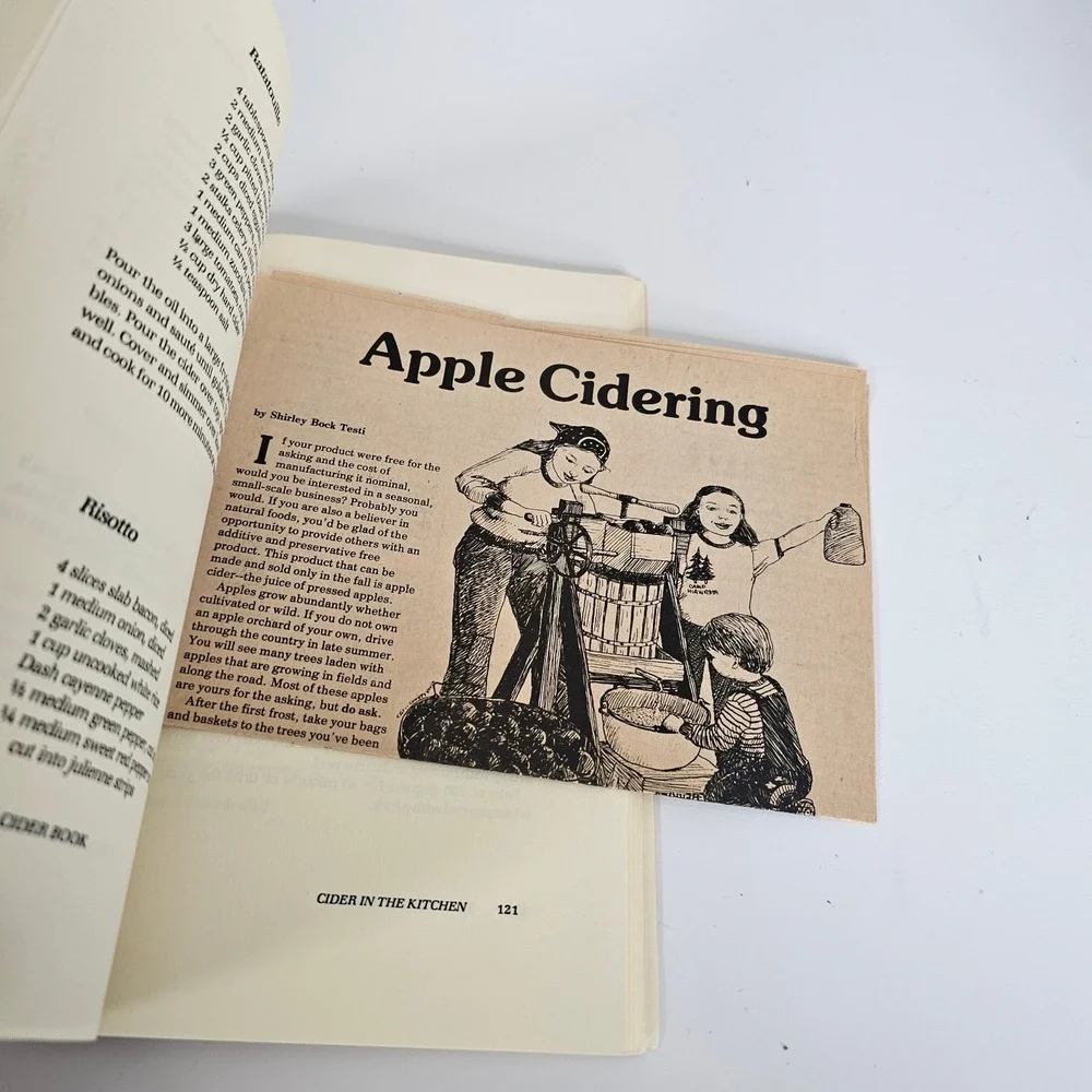 The Cider Book Lila Gault Betsy Sestrap 1980‎ Cookbook Recipes